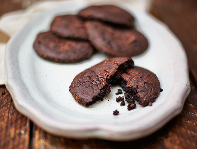 Cookies de abacate e chocolate do Jamie Oliver