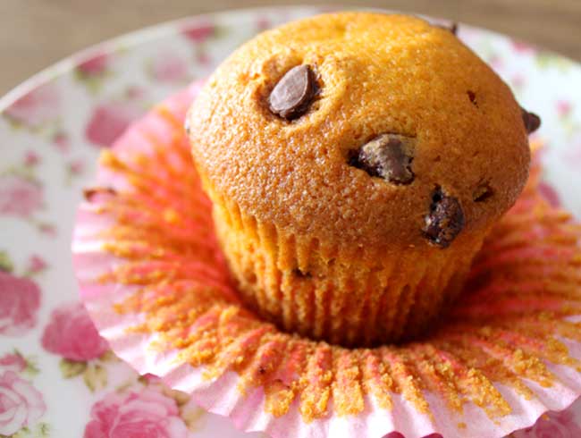 Muffin doce de cenoura